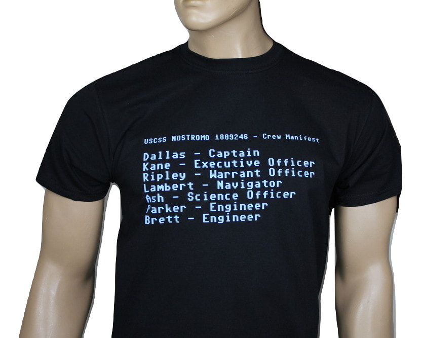 Aliens inspired Nostromo regular fit t-shirt Unit 13 Originals